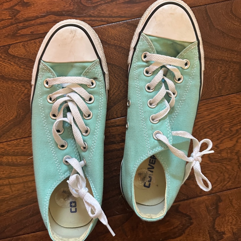 Converse Green Sneakers Classic Low-Top Canvas